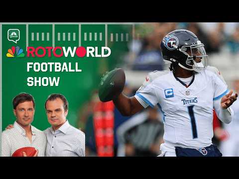 Cam Ward praised by Brian Daboll + Kyle Dvorchak's first mock draft | Rotoworld Football Show (FULL)