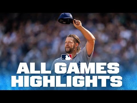 Highlights from ALL GAMES on 9/28! (The Postseason field is SET, Kershaw's special moment & MORE!)