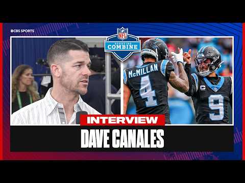 Panthers' HC Dave Canales talks Bryce Young's improvement, Tetairoa McMillan's breakout rookie year