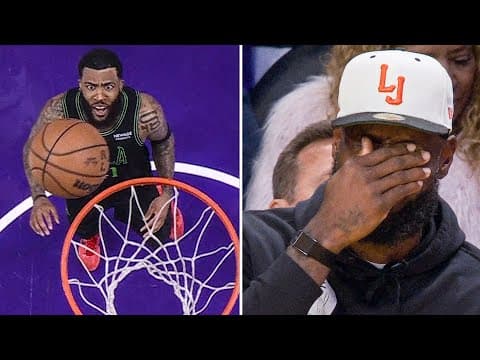 LeBron CRACKS UP After Maxi Kleber Blocks His Own Shot ๐ญ