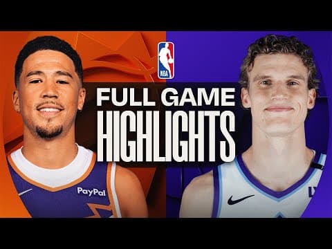 SUNS at JAZZ | FULL GAME HIGHLIGHTS | October 27, 2025