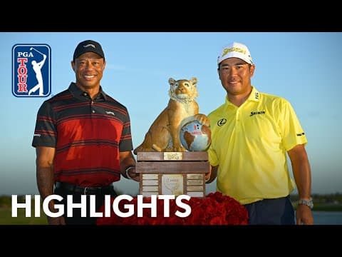Hideki Matsuyama's winning highlights from Hero World Challenge | 2025