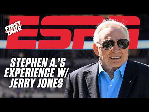 Stephen A. says Jerry Jones 'WASN'T SAYING MUCH' during Monday Night Football | First Take