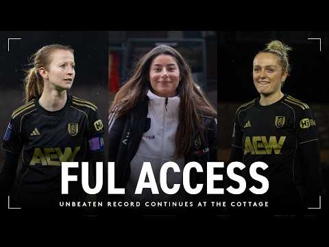 Player's POV at Craven Cottage 🤳 | BEHIND-THE-SCENES AND VLOG | Undefeated FFCW take on QPR 💪