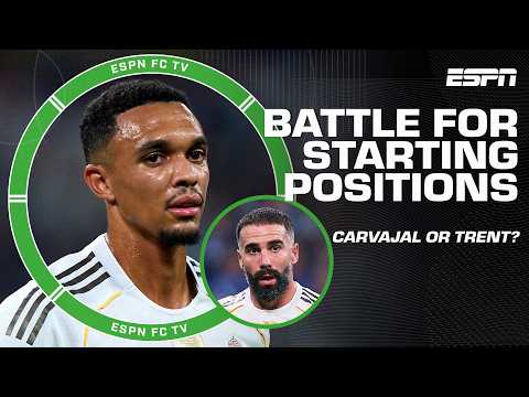 Competition at Real Madrid 👀 Rodrygo-Vini Jr. & Carvajal-Trent battle for starting spot | ESPN FC
