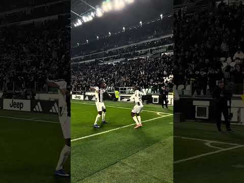 DAVID SCORES!!! π₯π₯π₯ #JuveCremonese #SerieA #Football #Shorts