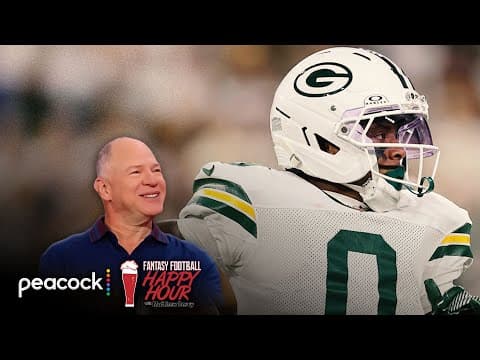 Rookie utilization scores: Golden, Hunter, Egbuka | Fantasy Football Happy Hour | NFL on NBC