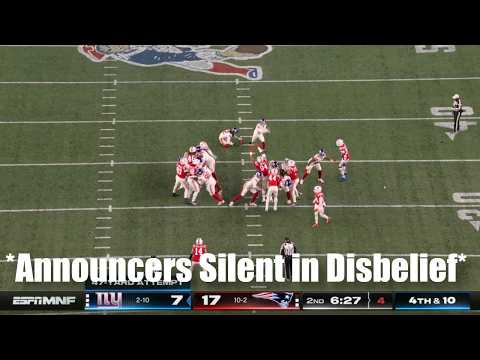 The Giants Kicker Just Missed The Football
