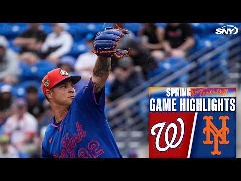 Mets vs Nationals (2/28/26) | Mets Highlights