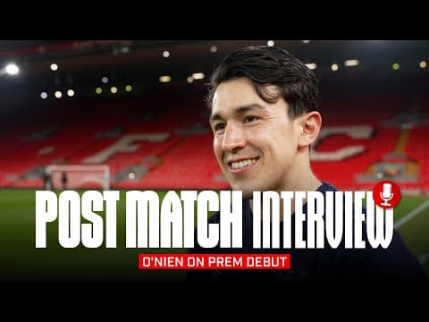 "It's very special" | O'Nien On Premier League Debut | Post Match Interview