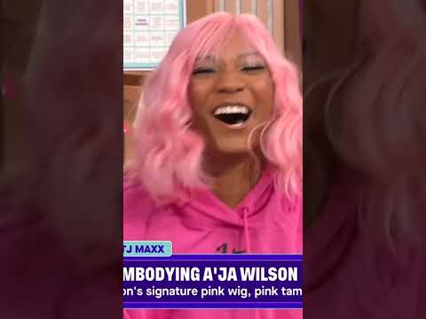 When Ari Chambers channeled A'ja Wilson đ©·đ€Ł @tjmaxx