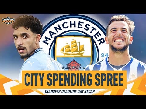 Manchester City's MASSIVE $214M Winter Window 🤯 | Premier League TOP 4 in sight? | CBS Sports Golazo