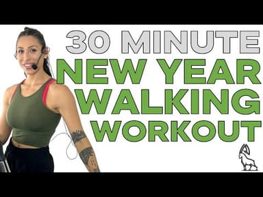 New Year Goals Walking Workout! | Treadmill Follow Along!