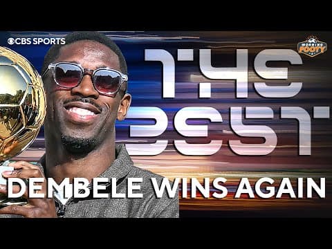 FIFA's Best Men's Player: PSG's OUSMANE DEMBÉLÉ | 2026 Ballon d'Or PREDICTIONS | Morning Footy
