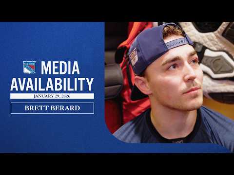NYR vs NYI: Brett Berard Pregame Media Availability | Jan. 29, 2026