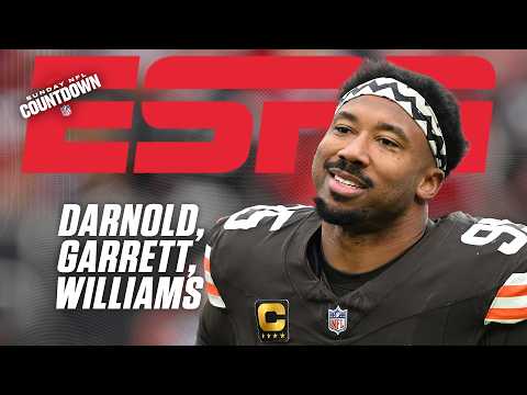 Sam Darnold's Destiny, Myles Garrett on Shedeur Sanders & Kyren Williams talks Rams | NFL Countdown