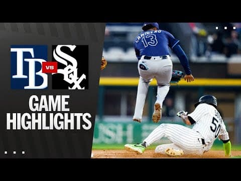 Rays vs. White Sox Game Highlights (9/9/25) | MLB Highlights