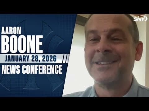 Aaron Boone on Yankees running most of roster back for 2026: 'It's as good as I've felt'