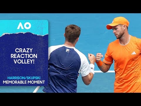 INCREDIBLE Volley Winner! | Australian Open 2026