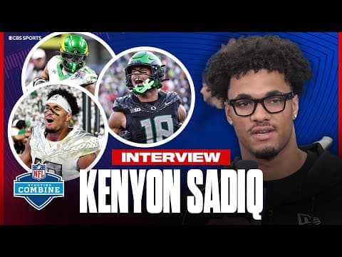 Kenyon Sadiq builds his perfect tight end, says which NFL player he looked up to as a kid