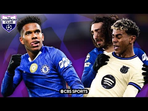 EstĂȘvĂŁo vs. Yamal the NEW Messi vs. Ronaldo | Chelsea DOMINATES Barcelona | Champions Club