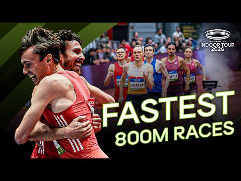 Josh Hoey's world record tops best of the men's 800m | World Indoor Tour Gold 26