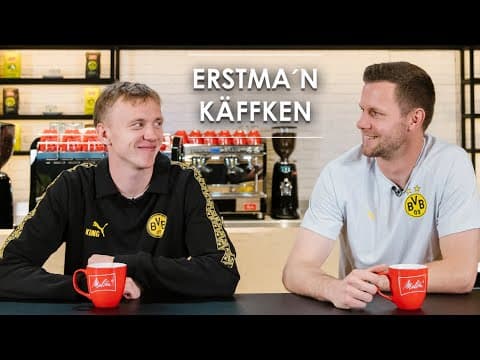 The most thrilling moment of your career so far? π€ But first coffee with Beier, Nmecha & Co.