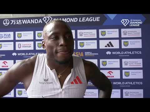 Grant Holloway 2nd Place in Silesia