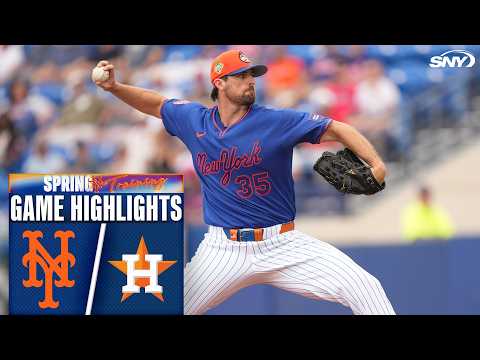 Mets vs Astros (3/1/26) | Mets Highlights