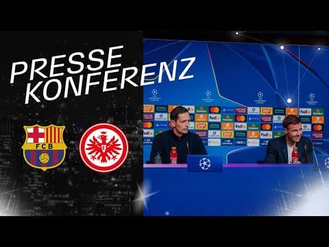 „Mehr als hundert Prozent geben“ I Die Pressekonferenz vor Barcelona