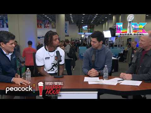 Damar Hamlin 'excited' to see head coach Joe Brady grows | Fantasy Football Happy Hour | NFL on NBC