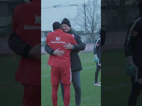 Warm welcome for Sheraldo Becker ❤