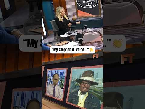 Cam's Stephen A. impression 😮💨