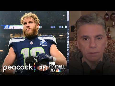 Cooper Kupp 'stepped up' for Seahawks in NFC championship game | Pro Football Talk | NFL on NBC