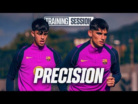 THE FINE DETAILS: FINESSE Drill with BERNAL & GERARD MARTÍN | FC Barcelona Training 🔵🔴