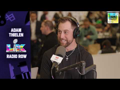 Vikings LEGEND and Former Steeler Adam Thielen on Processing the End of His NFL Journey | NFL Daily