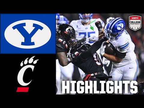 BYU Cougars vs. Cincinnati Bearcats | Full Game Highlights | ESPN College Football