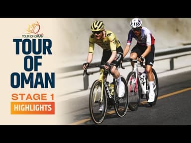 19yo Makes History?! | Tour of Oman 2026 | Stage 1 | Highlights