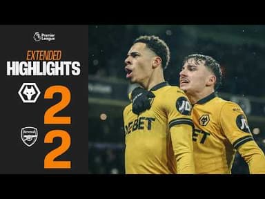 LATE drama at Molineux | Wolves 2-2 Arsenal | Extended Highlights