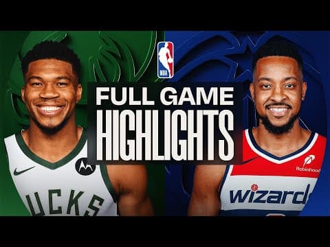 BUCKS at WIZARDS | FULL GAME HIGHLIGHTS | December 1, 2025