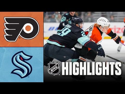 Flyers vs. Kraken | NHL Highlights | December 28, 2025