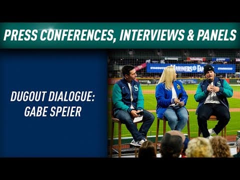 Mariners FanFest Day 1 - Dugout Dialogue: Gabe Speier