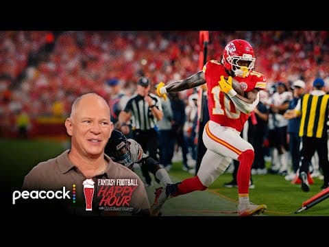 Pacheco, Williams headline Week 1 RB start/sit decisions | Fantasy Football Happy Hour | NFL on NBC