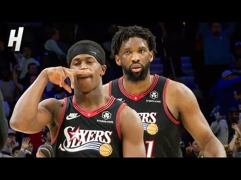 VJ Edgecombe Hits the DAGGER vs Pelicans 😤