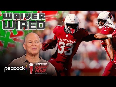 Cardinals' RB Trey Benson has 'league-winner' potential | Fantasy Football Happy Hour | NFL on NBC