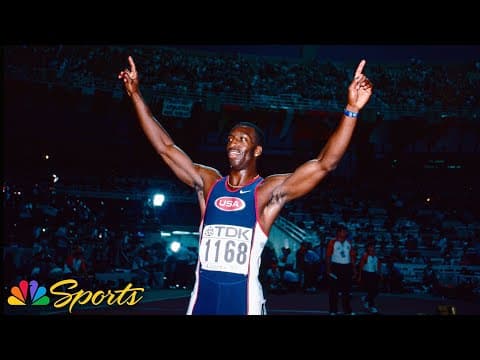 Michael Johnson re-establishes himself as the premier 400m runner at 1997 Worlds | NBC Sports