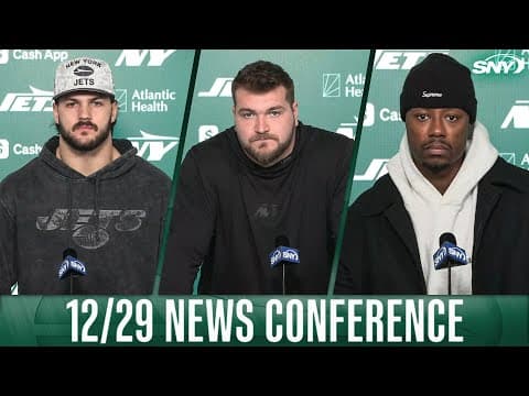 Jeremy Ruckert, Brandon Stephens, and Josh Myers on what Jets need to prove in final game of season