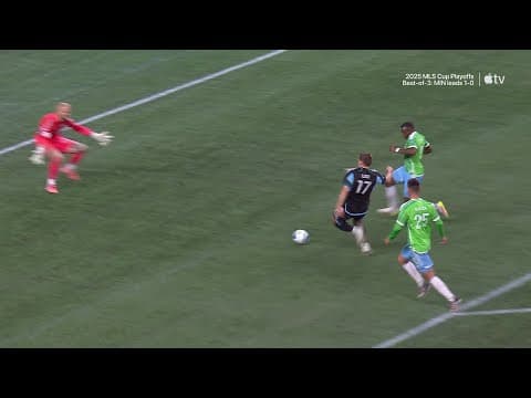 Robin Lod FAST BREAK Through Seattle Defense! | 2025 Audi MLS Cup Playoffs