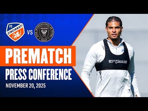 Prematch Press Conference | Defender Miles Robinson | 11/20/25