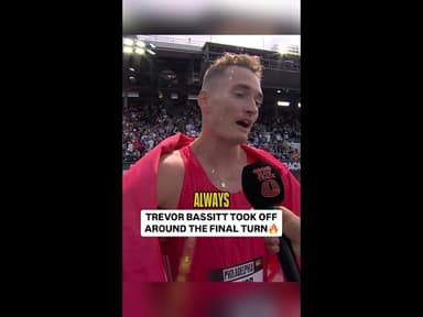 What a finish from Trevor!